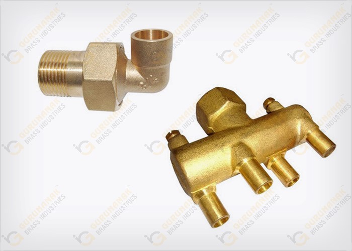brass forging components